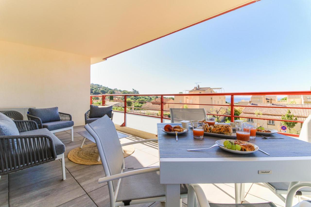 Apartamento Select' - T2 A Saint-Clair Avec Terrasse, Piscine Et Parking ! - 180Sud-A12 Le Lavandou Exterior foto